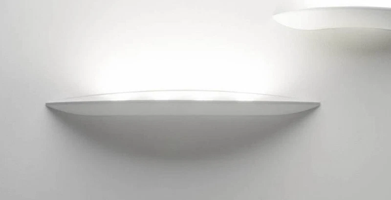 Applique Lampada a Muro Linea Light KYKLOS Bianco per INTERNO LED 36,6 W, fotografia 5 di 7