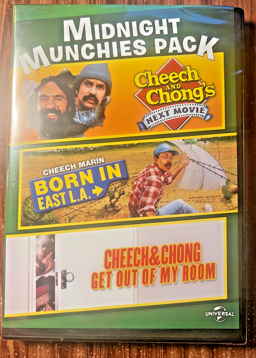 Cheech And Chong Midnight Munchies Pack DVD Set Next Movie East