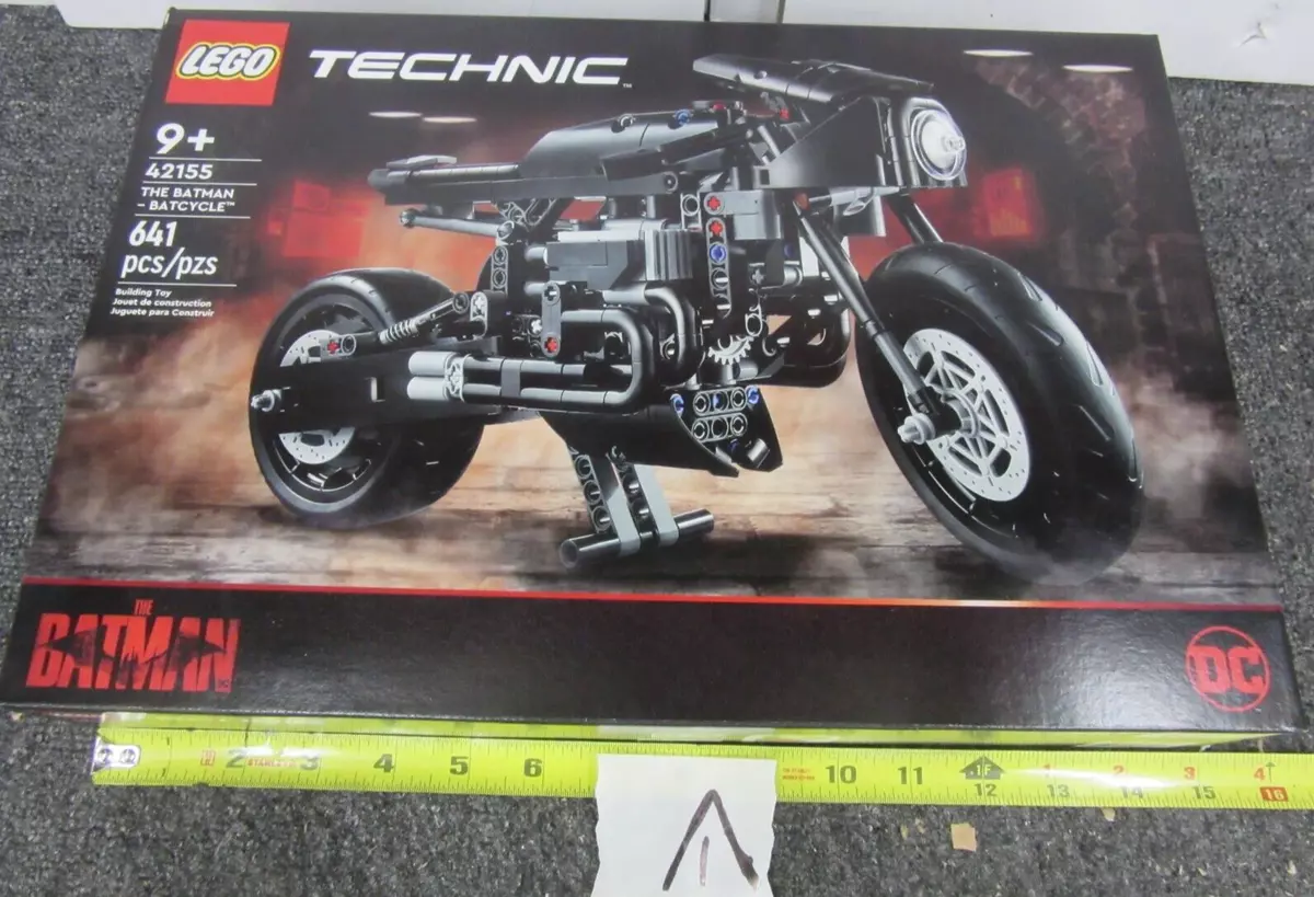 LEGO Technic THE BATMAN – BATCYCLE Motorcycle Model Toy 42155 in 2023