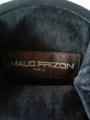 MAUD FRIZON Vintage Wristlet Change Purse Black Snakeskin - Picture 6 of 7