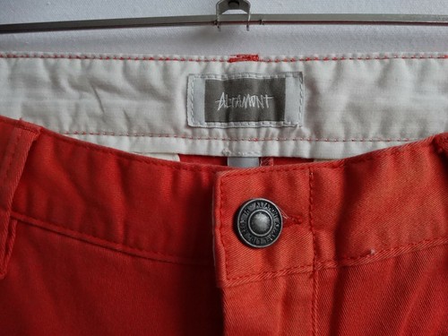 Altamont Apparel Davis Slim Chino Pant Hose NEU Stretch orange blasted W32 - Bild 4 von 9