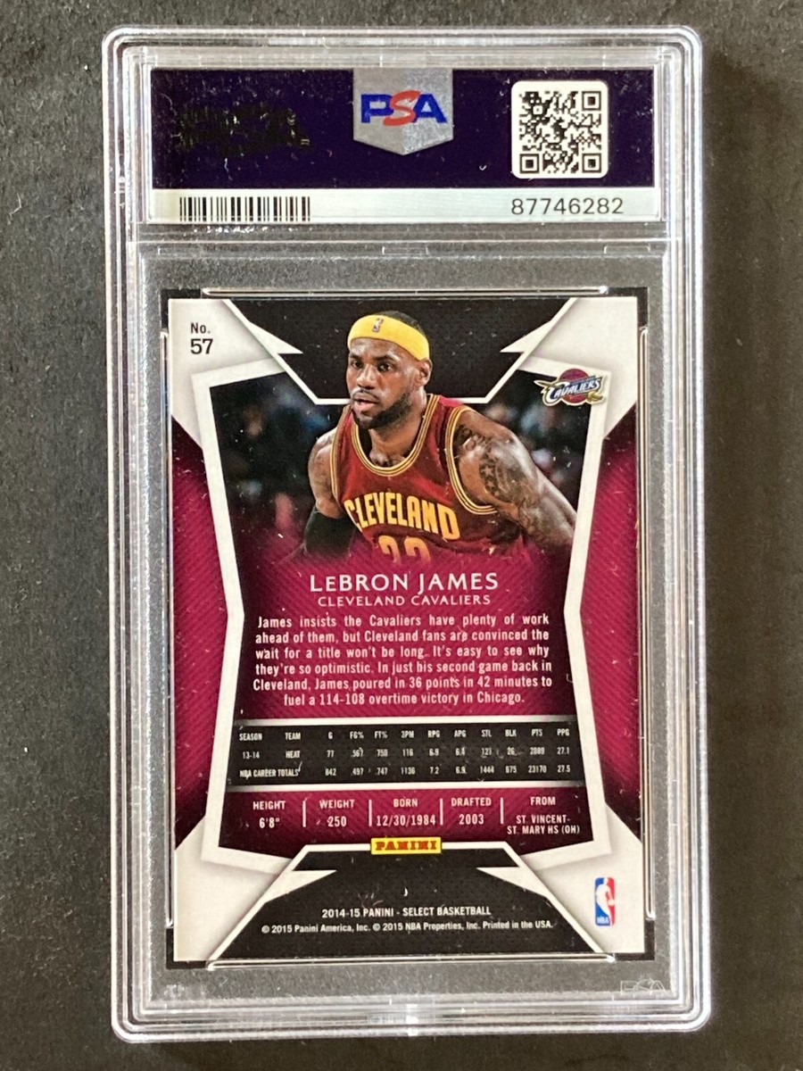 その他 PSA 10  Lebron  james 2014 Select #57 Lebron James PSA 10 | eBay