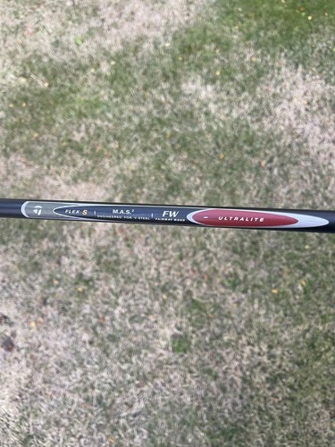 TAYLORMADE V-STEEL FAIRWAY 3 WOOD 15 LOFT STIFF FLEX GRAPHITE SHAFT GOLF CLUB RH - Picture 5 of 9