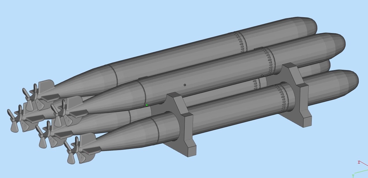 NEW 3D Printed 1/72 Us Army 1pc Mark14 Torpedo Model | eBay