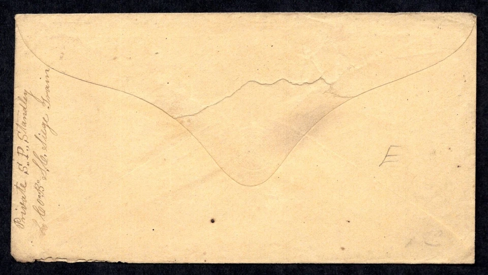 US 1863 CIVIL WAR CONFEDERATE SOLDIER COVER FRANKED SC. #12c TIED CHARLESTON S.C - Image 2 of 3