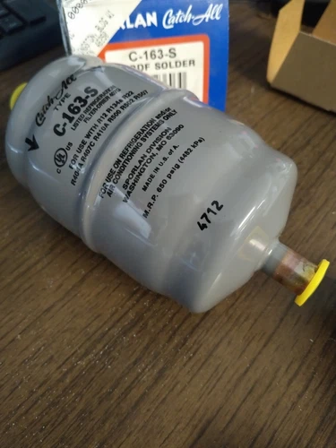 ꙮ Sporlan Catch All C-163-S Filter Drier 3/8" ODF Solder