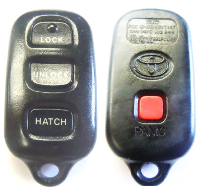 keyless remote TOYOTA OEM MATRIX 2004 entry car hatch key fob control GQ43VT14T