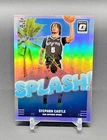 2024-25 Donruss Optic STEPHON CASTLE Splash! SILVER HOLO PRIZM Spurs RC No. 14