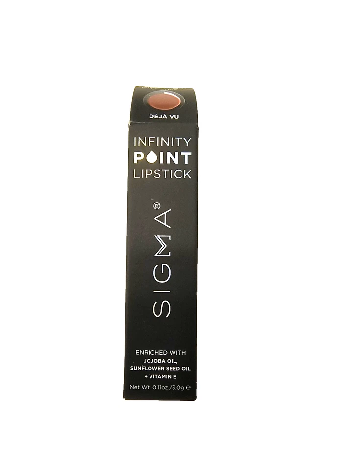 Lápiz labial Sigma Beauty Infinity Point déjà vu - suave coñac desnudo - nuevo en caja Foto 3 de 4