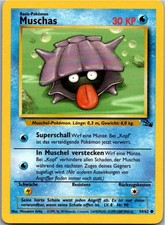 Pokémon Muschas 54/62 - Fossil - Deutsch 1995