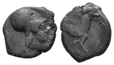 Ancient Greek Silver Stater - Corinth 500 BC  - Pegasus