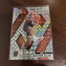 GRAYSON ALLEN - 2024-25 Panini Mosaic Silver Mosaic Prizm #96 - Phoenix Suns