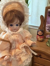 All Bisque 7” Doll SCS S-460 Custom Made Artist doll by Lorraine Glynn Custom 