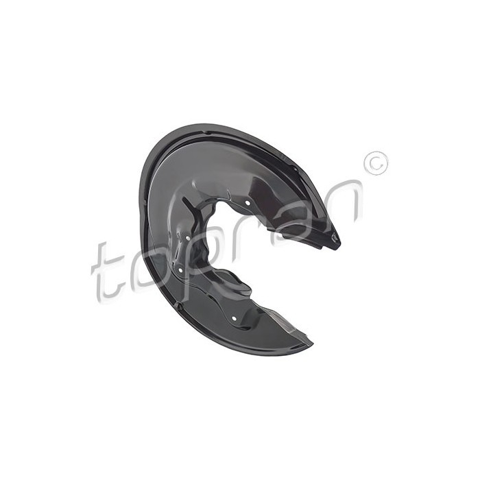 Flasque de protection de frein arrière gauche 5N0615611B de qualité supérieure pour Skoda
