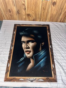 Elvis Velvet Vintage Painting for sale | eBay