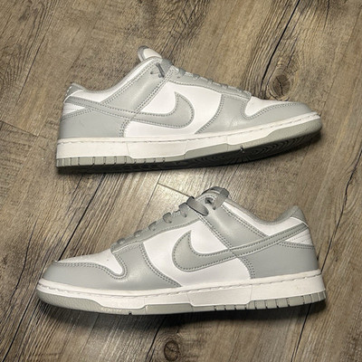 Nike Dunk Low Herren Schuhe Grau Weiß EU 42,5 UK 8 HF5441-105