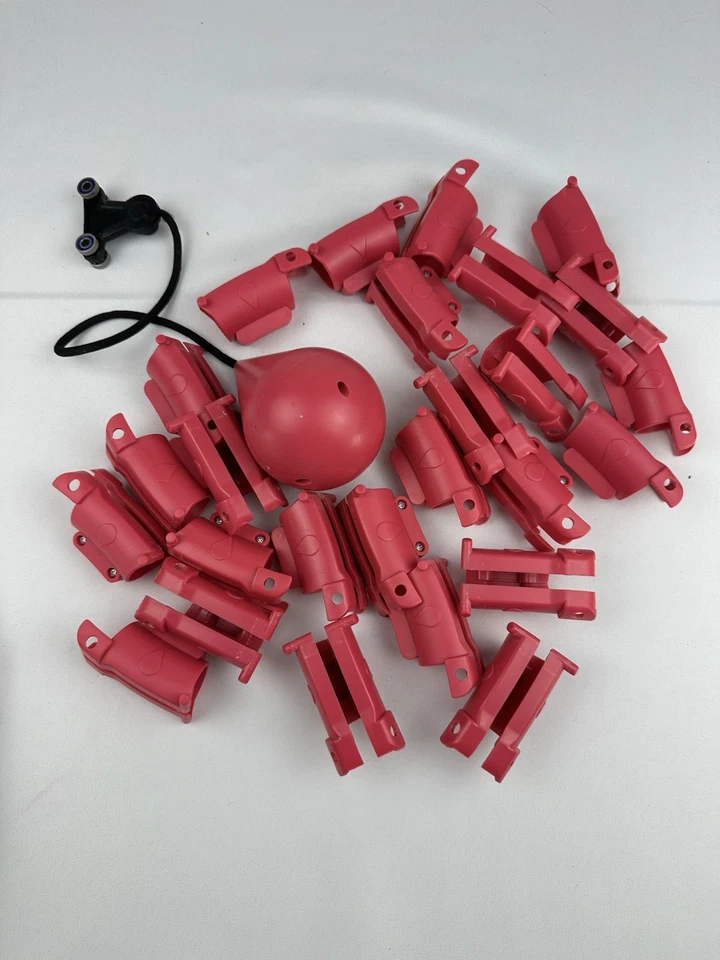 Infinity Hoop Hula Hoop Quema Grasa Todo en Uno Ejercicio 28 Eslabones Rosa Foto 3 de 3