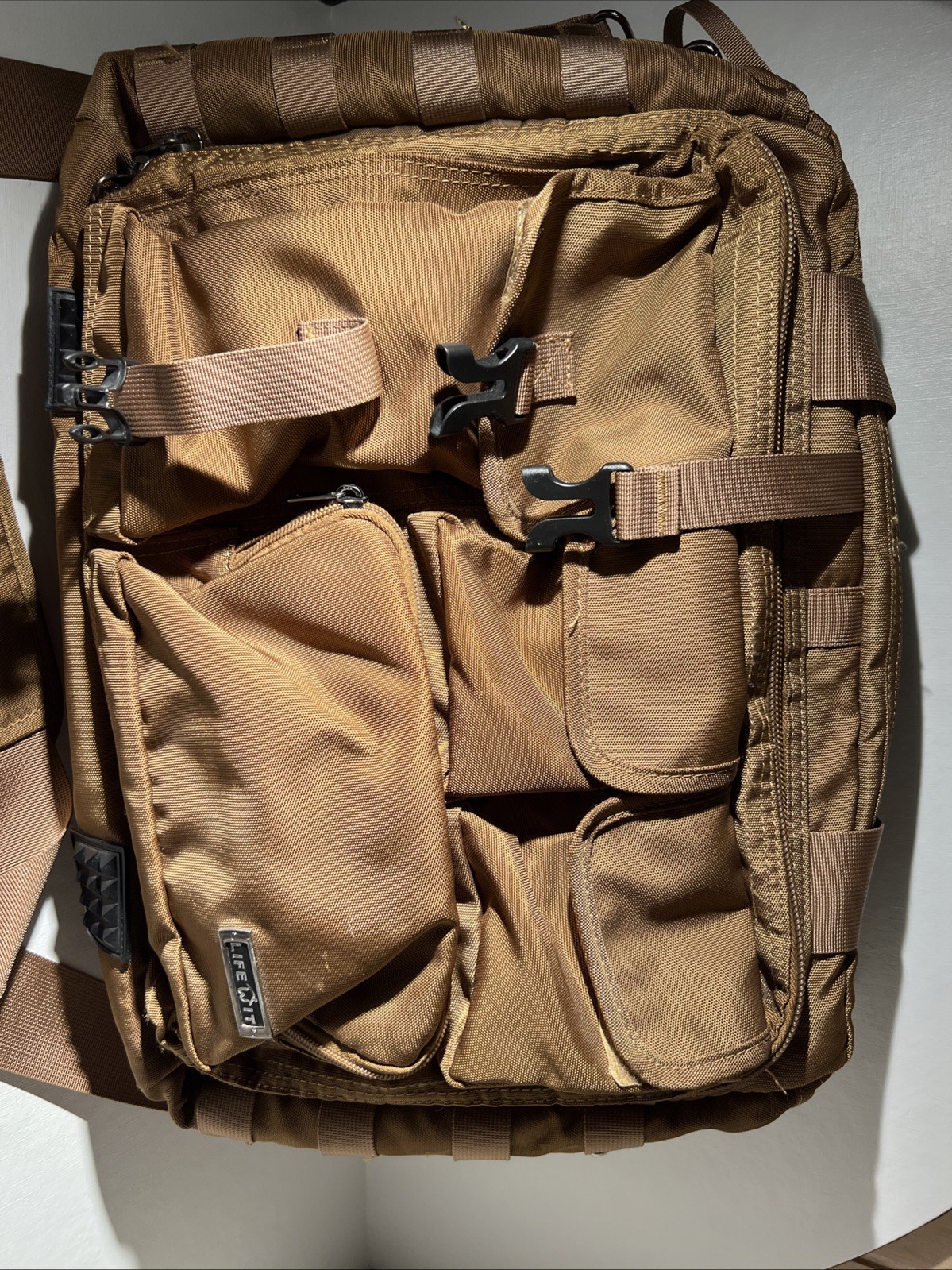 LIFEWIT Convertible Laptop Bag Messenger Shoulder Business B