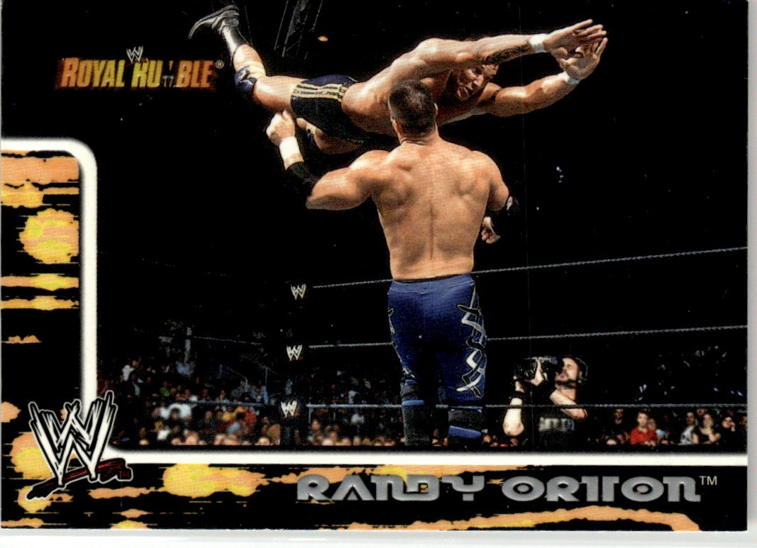 2002 Fleer WWF Royal Rumble Randy Orton Rookie #14