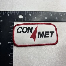 Vtg CONMET CON MET Components For Trailers Patch (Trucking & Tranportation) 55T1