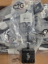lot of 60pcs C2G 54323 DisplayPort Male to VGA Female Active Adapter Converter