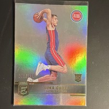 Panini 2021-22 Donruss Elite Rookies Luka Garza #213, #161/999 Detroit Pistons