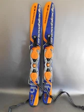 Preowned SALOMON R6 L90 SNOWBLADES Mini Skis Snow Blades,35 Inches,Good