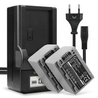 2X Akku FüR Sony DCR-HC26 DCR-DVD653 DCR-DVD304 DCR-DVD905 1360Mah + LadegeräT