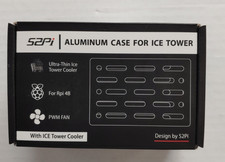 Raspberry Pi 4 Model B Aluminum Case with ICE Tower Cooler