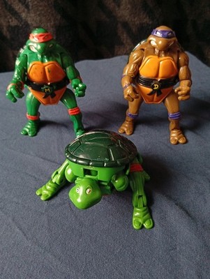 Vintage TMNT Mutatin' Turtles: Michelangelo, Donatello & Raphael (1992)