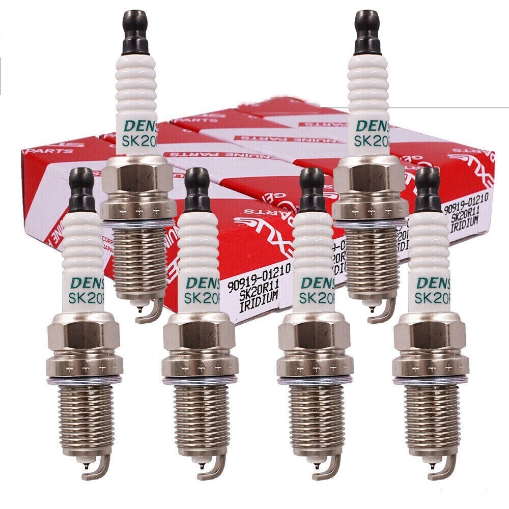 6PCS New Denso Iridium Power Spark Plugs OEM 90919-01210 SK20R11 3297 US Stock