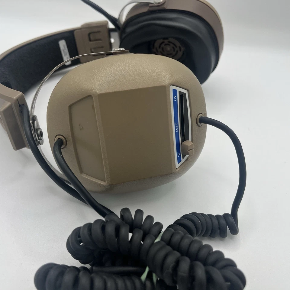 KOSS K/6ALC Headphones Over Ear Corded 6.35mm 1/4" Hi Fi Retro Working 1970s - Image 4 of 4