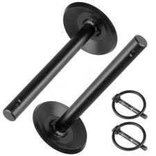 Heavy-Duty Snow Plow Skid Shoes Pair for ATV  UTV - 5/8" Shaft