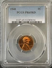 1940 Lincoln Cent Proof PCGS PR65RD