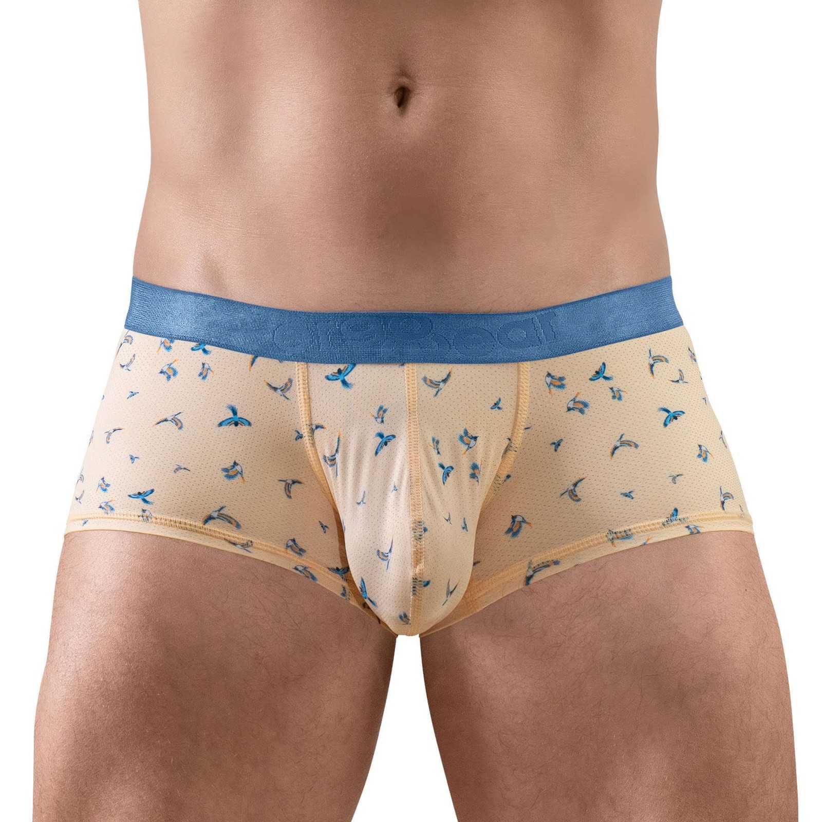 Ergowear SLK SE Boxer mens underwear trunk male short enhancing pouch multi bird