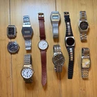 Men's Vintage Watch 10-Piece Lot - Citizen, Gruen, Timex etc - Parts/Repair