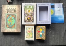 Aleister Crowley Thoth Tarot Deck And Book Of Thoth Bundle