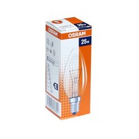 Osram Classic B GlüHbirne Kerze 25W E14 Klar GlüHlampe 25 Watt Warmweiß Dimmbar