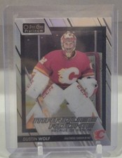 Dustin Wolf 2023-24 O-Pee-Chee Platinum Rainbow Marquee Rookie #240 RC Flames