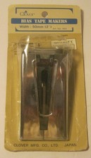 CLOVER Bias Tape Maker Makes 2" 50mm Tape for Sewing Craft Projects 464