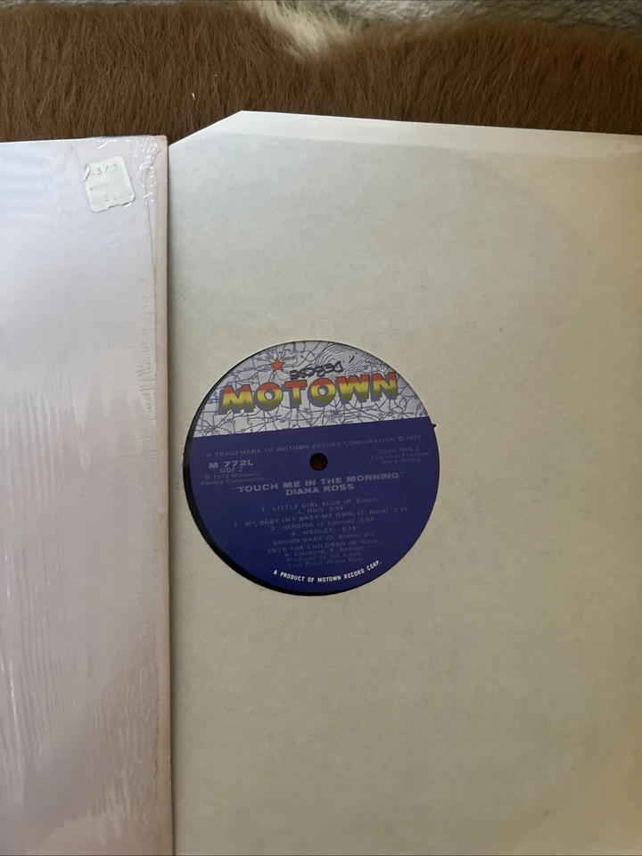 Diana Ross – Touch Me In The Morning - 1973 Motown M 772L - Vinyl Record LP  Foto 3 de 4
