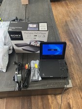 Dvp-fx750 7 Black Portable DVD Player by Sony For Parts Read Description