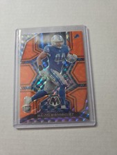 Panini 2022 Mosaic Malcolm Rodriguez Detroit Lions Rookie #400 Orange Prizm