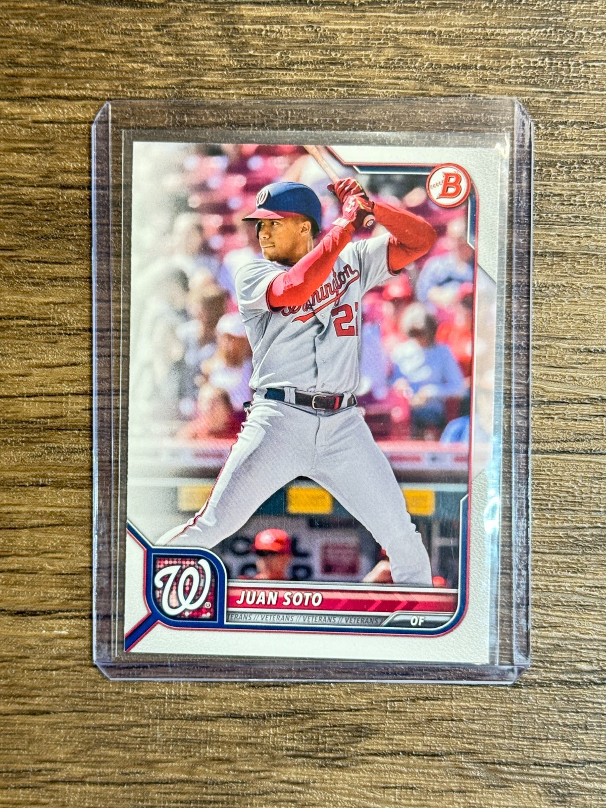2022 Bowman Juan Soto #10 Nationals Mets