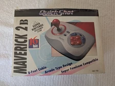 Brand New FACTORY SEALED Maverick 2B Quick Shot Joystick for Super Nintendo