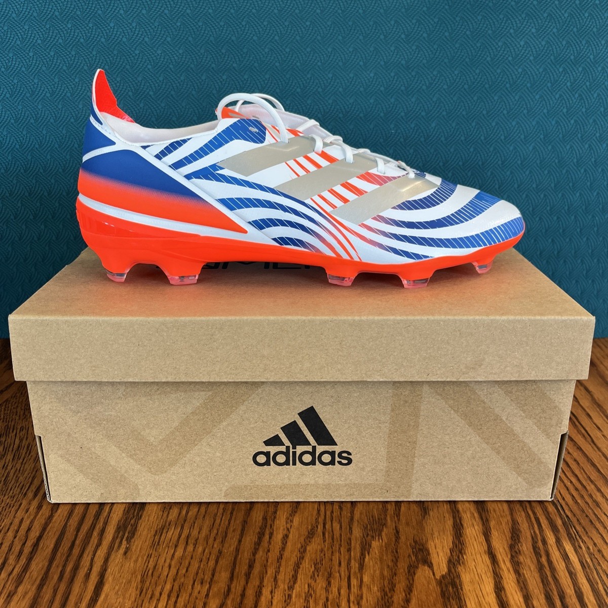 Adidas Gamemode Fg Blue/Orange/Stars Soccer Cleats Football Boots