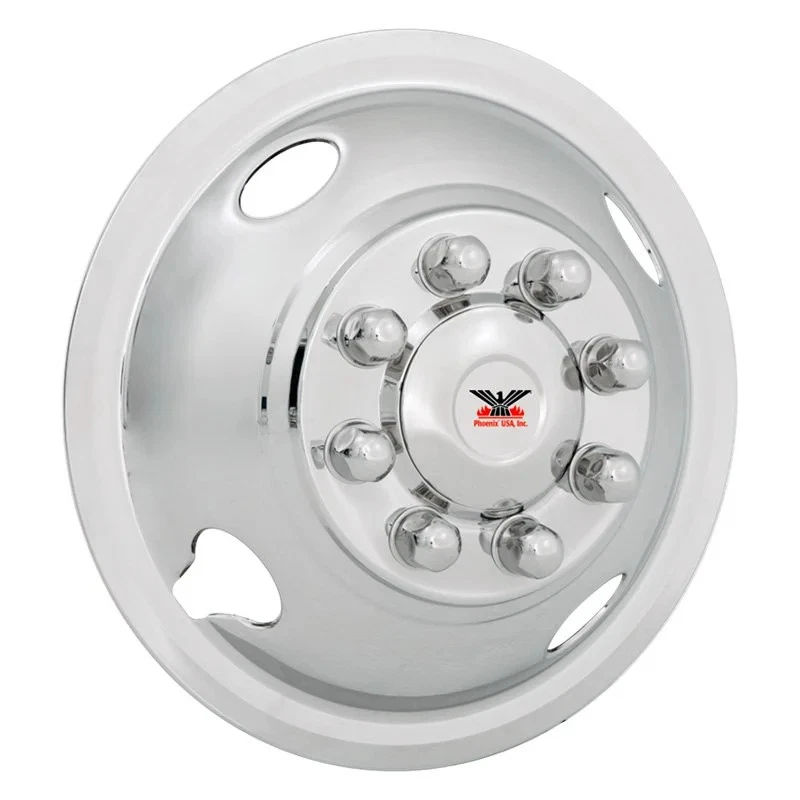 For Chevy G30 75-76 16" Quick Liner 4 Hand Hole Polished Wheel Simulator Set Foto 2 de 4