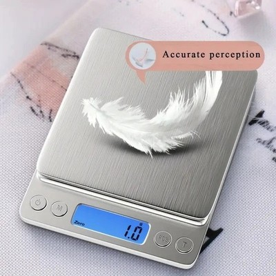Digital Kitchen Scale 3000g 0.1g Precision Food Jewelry Gram Oz Scale