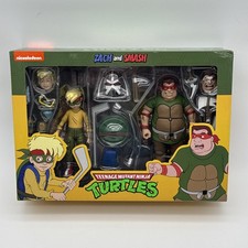 NECA TMNT Zach and Smash 2 Pack Teenage Mutant Ninja Turtles Action Figure NIB