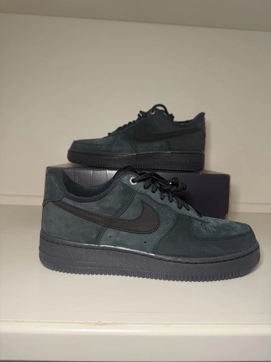 Nike Air Force 1 Suede Low Triple Black for Sale | Authenticity